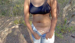 POOR THIEF GIRL CAUGHT AND FUCKED HARDCORE IN JUNGLE (HINDI ROLEPLAY) indian