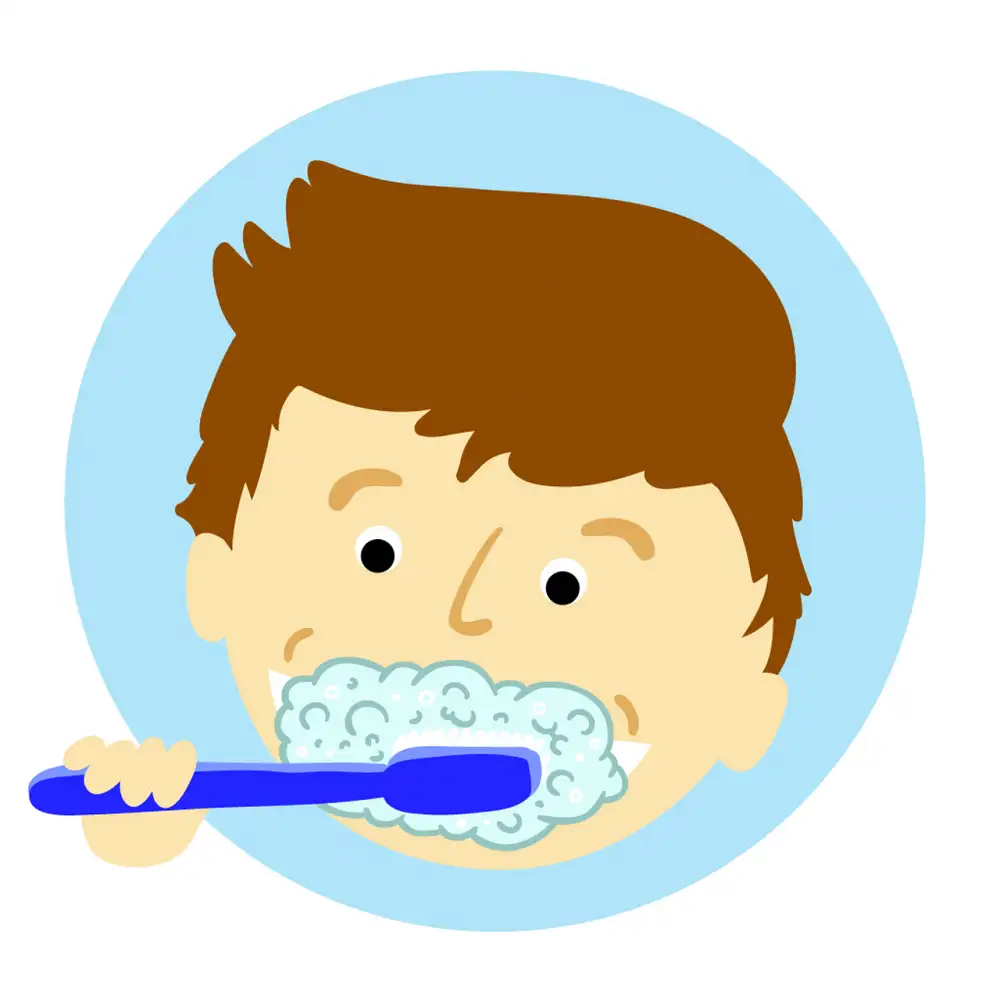 Dry Brushing Teeth
