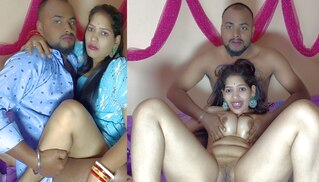 sexy Desi housewife enjoyed hardcore Sex with her husband's best friend. Desi indian hot couple sex close-up