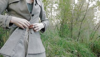 Stripping & Cumming in the Woods hd videos